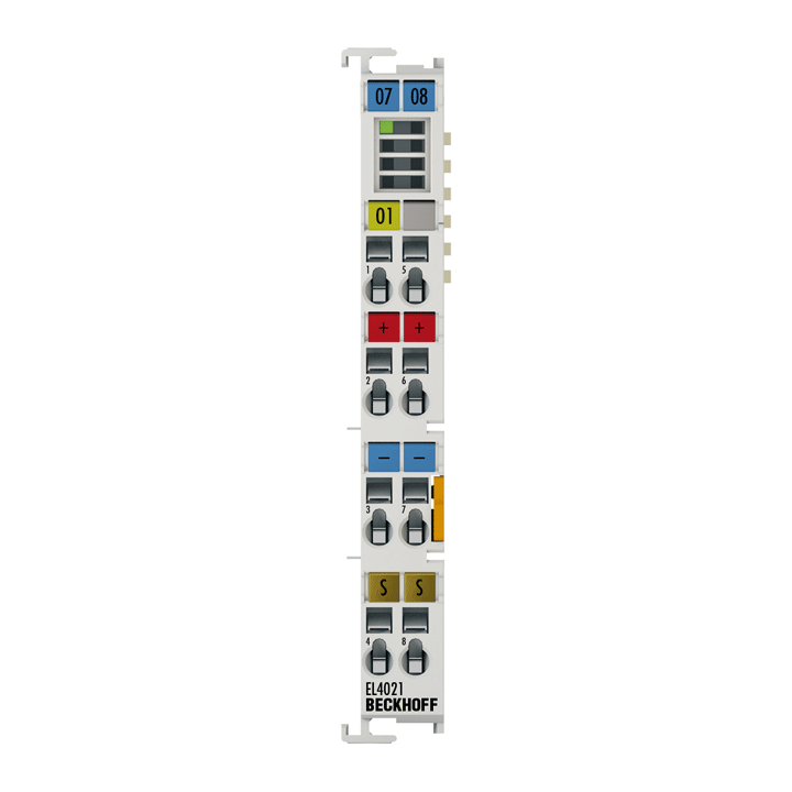 Beckhoff EL4021 EtherCAT Terminal, 1-channel analog output, current, 4…20 mA, 12 bit Turkey
