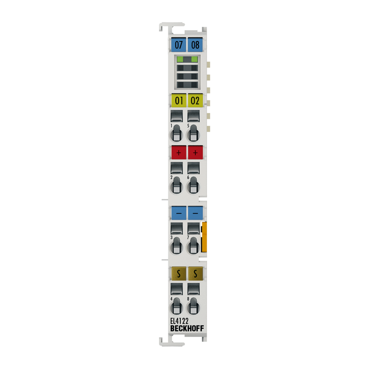 Beckhoff EL4122 EtherCAT Terminal, 2-channel analog output, current, 4…20 mA, 16 bit Turkey