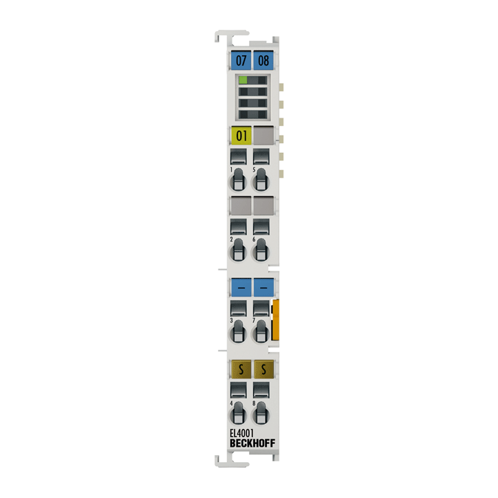 Beckhoff EL4001 EtherCAT Terminal, 1-channel analog output, voltage, 0…10 V, 12 bit Turkey