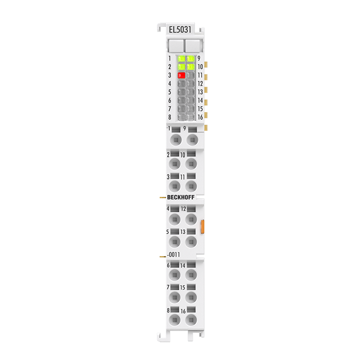 Beckhoff EL5031-0011 EtherCAT Terminal, 1-channel encoder interface, EnDAT-22, oversamplingNew Turkey
