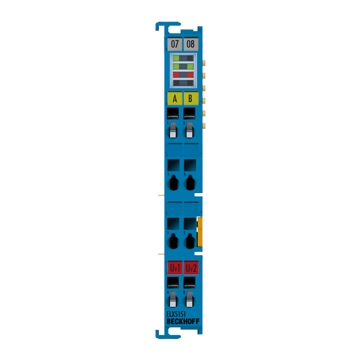 Beckhoff ELX5151 EtherCAT Terminal, 1-channel encoder interface, incremental, NAMUR, Ex i Turkey