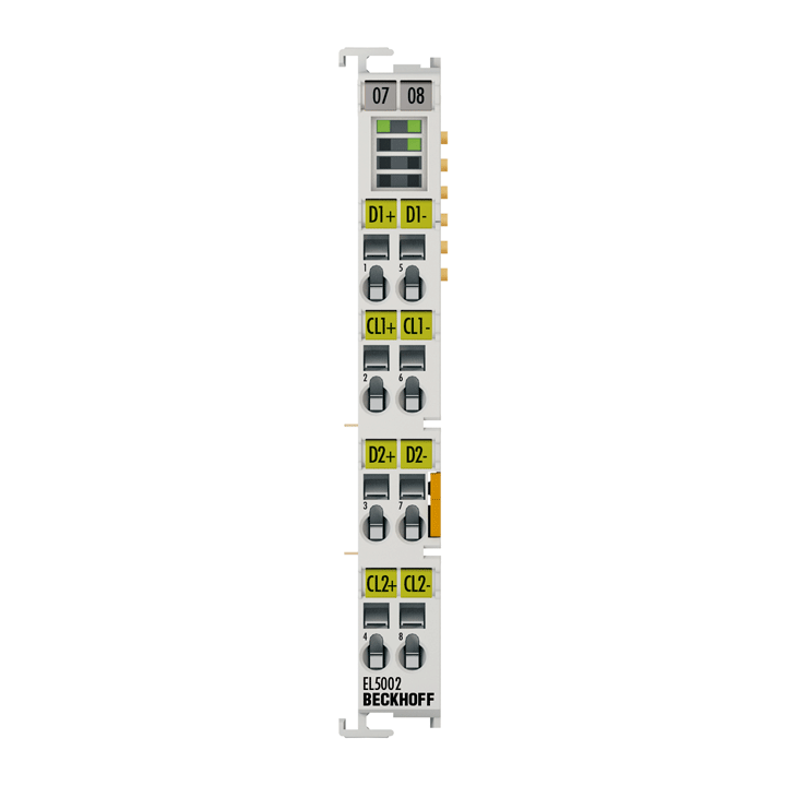 Beckhoff EL5002 EtherCAT Terminal, 2-channel encoder interface, SSI Turkey