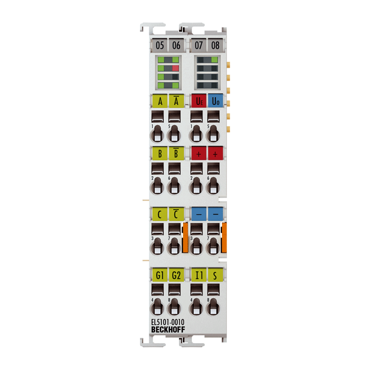 Beckhoff EL5101-0010 EtherCAT Terminal, 1-channel encoder interface, incremental, 5 V DC (DIFF RS422), 5 MHz Turkey