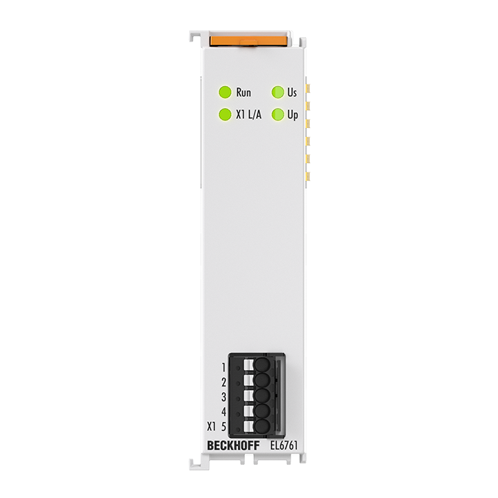 Beckhoff EL6761 EtherCAT Terminal, 1-channel communication interface, ISO 15118 powerline, charge controller Turkey