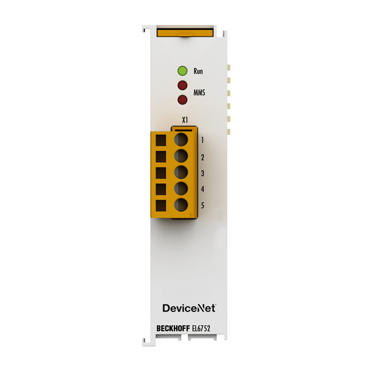 Beckhoff EL6752 EtherCAT Terminal, 1-channel communication interface, DeviceNet, master Turkey