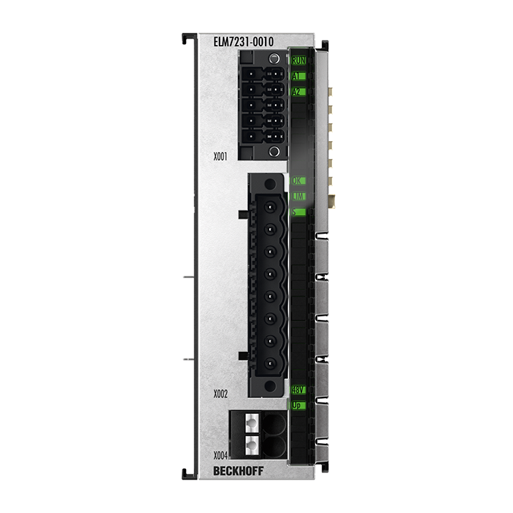 Beckhoff ELM7231-0010 EtherCAT Terminal, 1-channel motion interface, servomotor, 48 V DC, 16 A, OCT Turkey