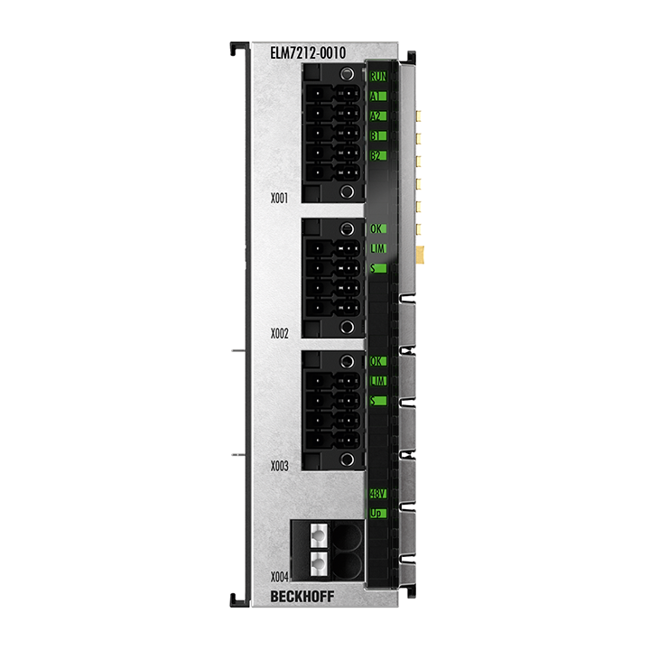 Beckhoff ELM7212-0010 EtherCAT Terminal, 2-channel motion interface, servomotor, 48 V DC, 45 A, OCT Turkey