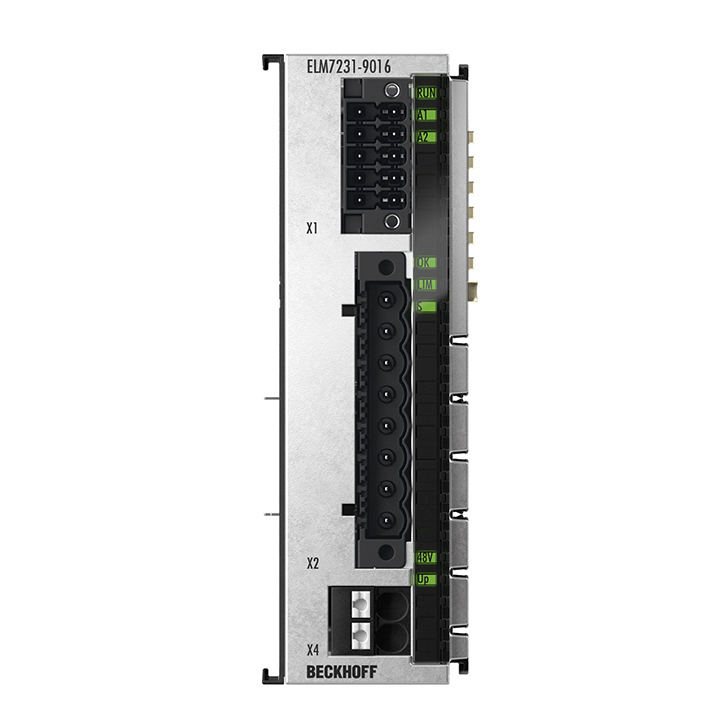 Beckhoff ELM7231-9016 EtherCAT Terminal, 1-channel motion interface, servomotor, 48 V DC, 16 A, OCT, STO, TwinSAFE Logic Turkey