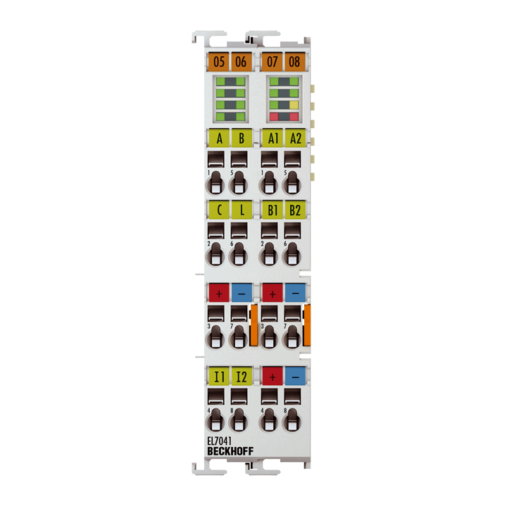 Beckhoff EL7041 EtherCAT Terminal, 1-channel motion interface, stepper motor, 48 V DC, 5 A, with incremental encoder Turkey