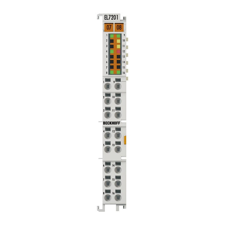 Beckhoff EL7201 EtherCAT Terminal, 1-channel motion interface, servomotor, 48 V DC, 28 A, resolver Turkey