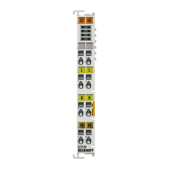 Beckhoff EL9190 Potential supply terminal, any voltage up to 230 V AC Turkey