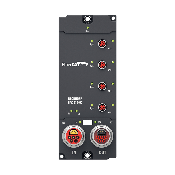 Beckhoff EP9224-0037 EtherCAT Box, 4-channel power distribution, ENP to EtherCAT P Turkey