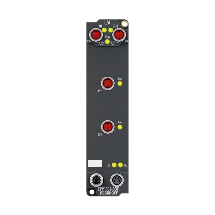 Beckhoff EPP1332-0001 EtherCAT P Box, 2-port EtherCAT P junction, with refresh Turkey