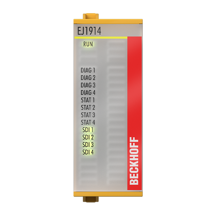 Beckhoff EJ1914 EtherCAT plug-in module, 4-channel digital input, 24 V DC, TwinSAFE, TwinSAFE Logic Turkey