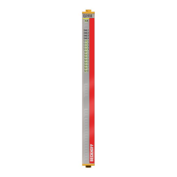 Beckhoff EJ1918 EtherCAT plug-in module, 8-channel digital input, 24 V DC, TwinSAFE, TwinSAFE Logic Turkey