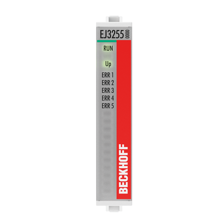 Beckhoff EJ3255 EtherCAT plug-in module, 5-channel analog input, potentiometer, 300 Ω…50 kΩ, 16 bit Turkey