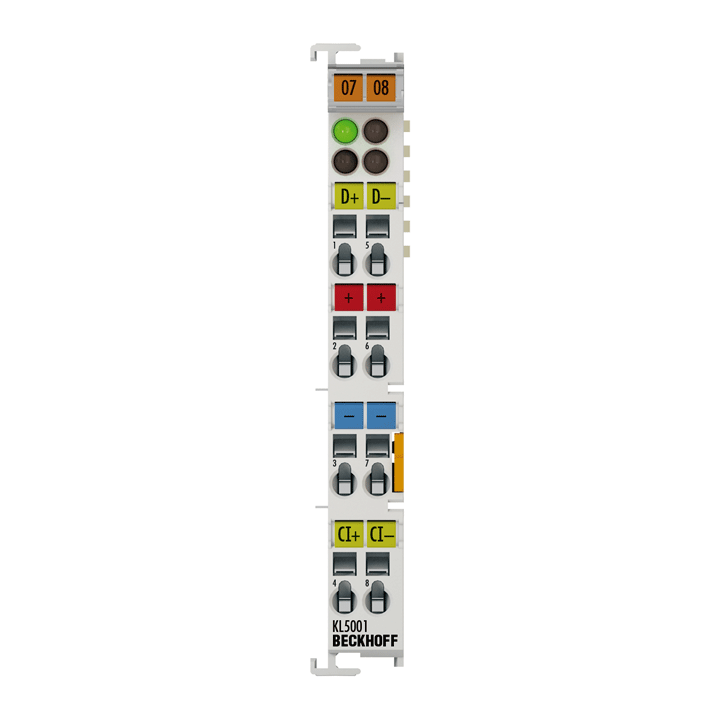 Beckhoff KL5001 Bus Terminal, 1-channel encoder interface, SSI Turkey