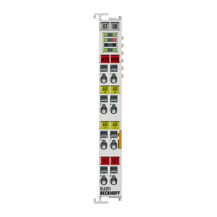 Beckhoff KL6201 Bus Terminal, 1-channel communication interface, ASi, master, without power contacts Turkey
