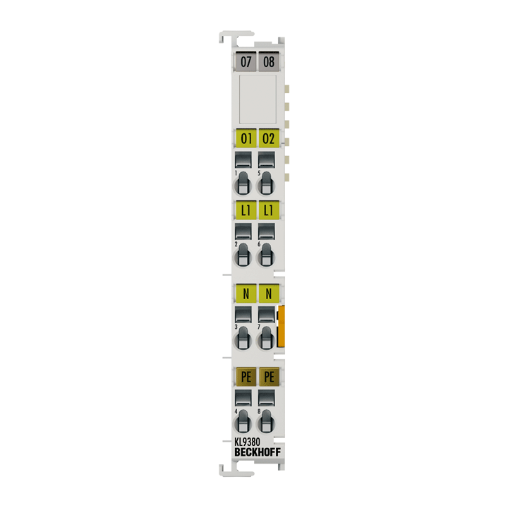 Beckhoff KL9380 Mains filter terminal for dimmers Turkey