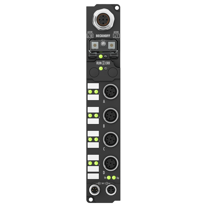 Beckhoff IP1502-Bxxx Fieldbus Box, 2-channel digital input, counter, 24 V DC, 100 kHz, M12 Turkey