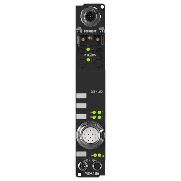 Beckhoff IP5009-B518 Fieldbus Box, 1-channel encoder interface, CANopen, SSI, M23, integrated T-connector Turkey
