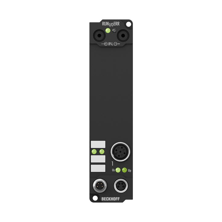 Beckhoff IE6012 Extension Box, 2-channel communication interface, serial, TTY, 20 mA, M12 Turkey