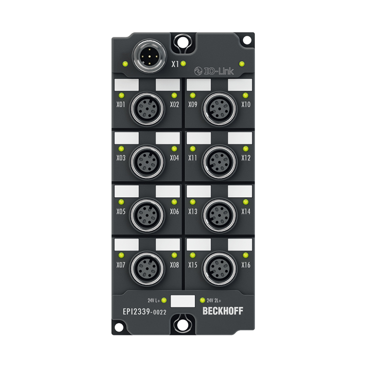 Beckhoff EPI2339-0022 IO-Link box, 16-channel digital combi, 24 V DC, 3 ms, 05 A, M12 Turkey