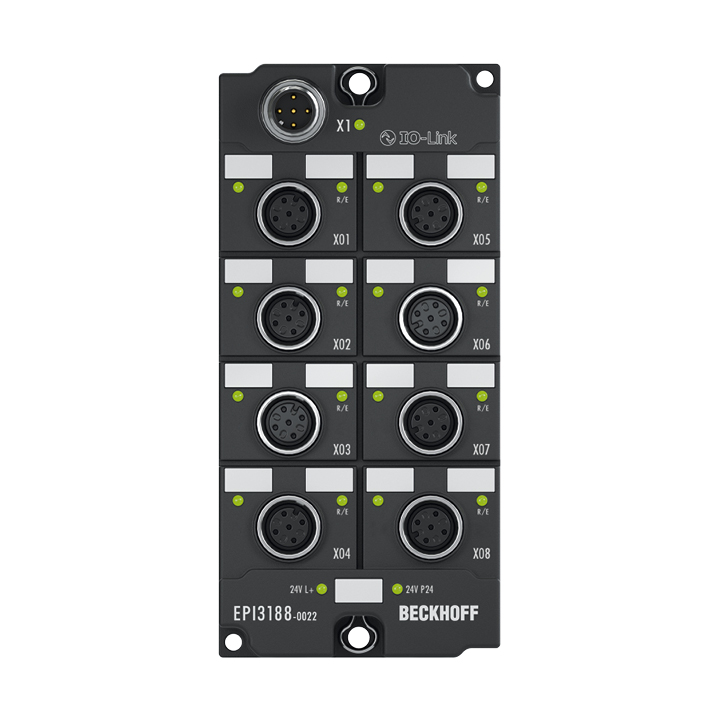 Beckhoff EPI3188-0022 IO-Link box, 8-channel analog input, multi-function, ±10 V, 0/4…±20 mA, 16 bit, single-ended, M12 Turkey