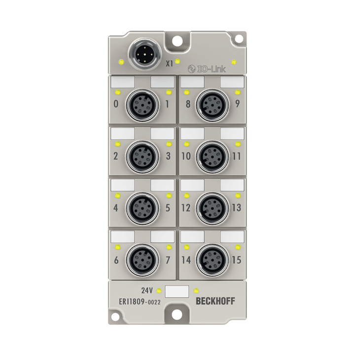 Beckhoff ERI1809-0022 IO-Link box, 16-channel digital input, 24 V DC, 3 ms, M12, zinc die-cast Turkey