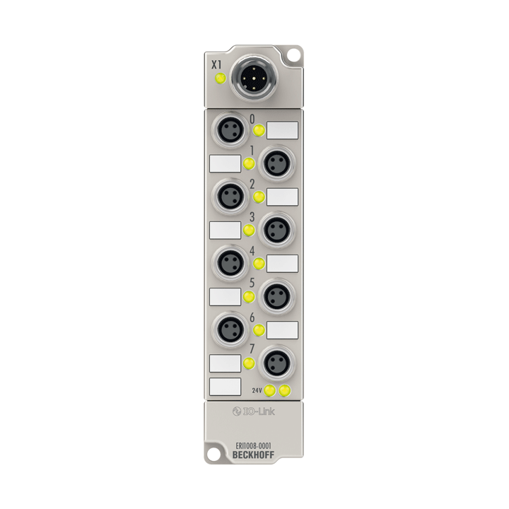 Beckhoff ERI1008-0001 IO-Link box, 8-channel digital input, 24 V DC, 3 ms, M8, zinc die-cast Turkey