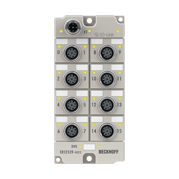 Beckhoff ERI2339-0022 IO-Link box, 16-channel digital combi, 24 V DC, 3 ms, 05 A, M12, zinc die-cast Turkey