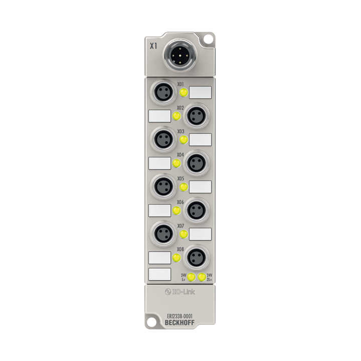 Beckhoff ERI2338-0001 IO-Link box, 8-channel digital combi, 24 V DC, 3 ms, 05 A, M8, zinc die-cast Turkey