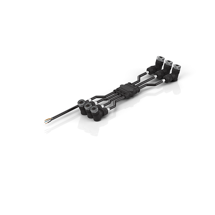 Beckhoff ZC2000-0000-0035 Splitter cable, for XPlanar tile APS4322-0000-0000, 1 x 6 layout, PVC, fixed installation Turkey