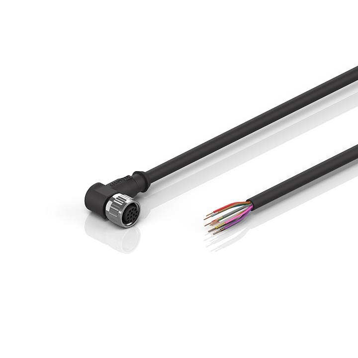 Beckhoff ZK2000-A400-0xxx Sensor cable, PUR, 12 x 014 mm², drag-chain suitable Turkey