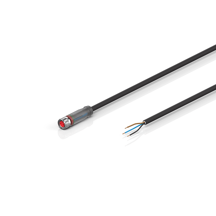 Beckhoff ZK2002-2200-0xxx Sensor cable, PUR, 3 x 025 mm², drag-chain suitable Turkey