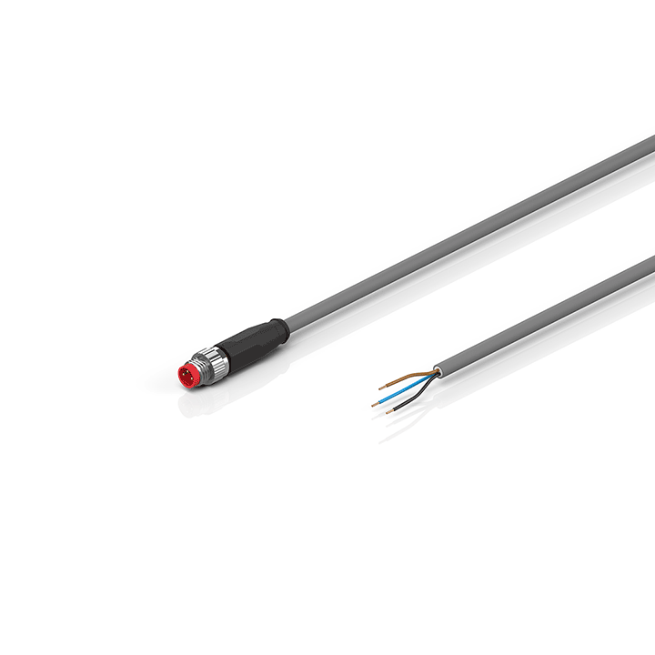 Beckhoff ZK2000-2100-3xxx Sensor cable, PVC, 3 x 0,25 mm², fixed installation Turkey