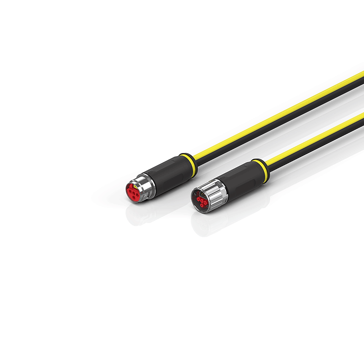 Beckhoff ZK7224-2825-Axxx B17, ENP cable, PUR, 4 x 15 mm² + (1 x 4 x AWG22), drag-chain suitable, key 1 (2 x 24 V DC) Turkey