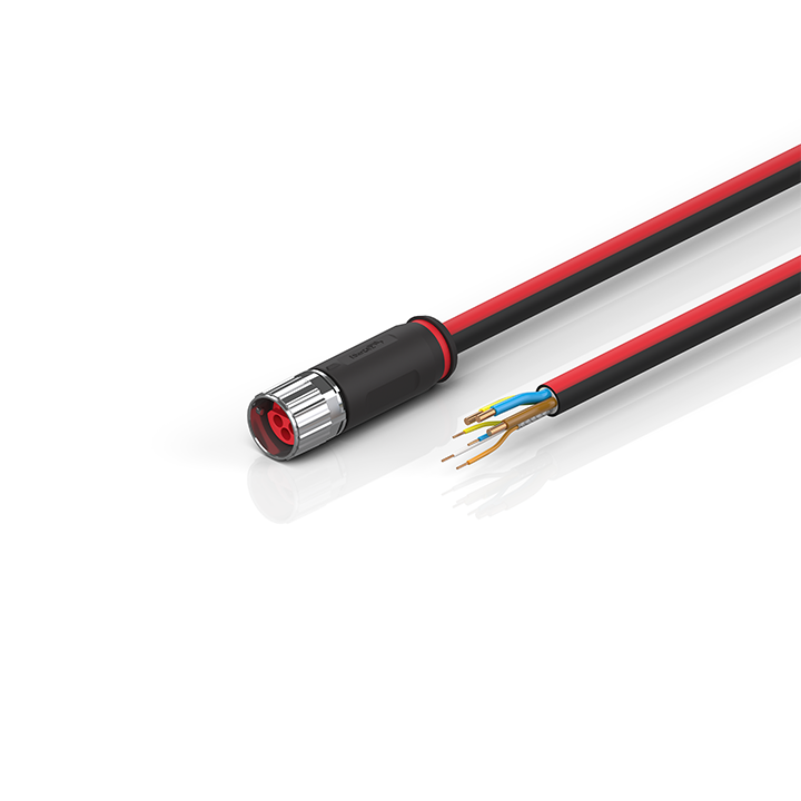 Beckhoff ZK7910-1800-0xxx B17, ENP cable, PUR, 3 G 25 mm² + (1 x 4 x AWG22), drag chain suitable, key 3 (user-defined voltage) Turkey