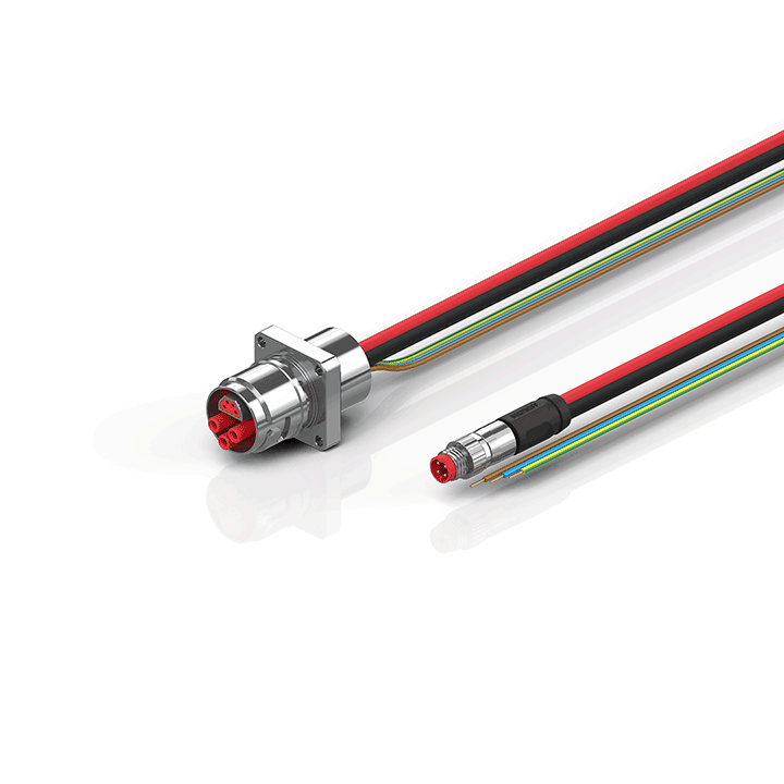 Beckhoff ZK7910-AG00-0xxx B17, ENP cable, PUR, 3 G 25 mm² + (1 x 4 x AWG22), drag chain suitable, key 3 (user-defined voltage) Turkey