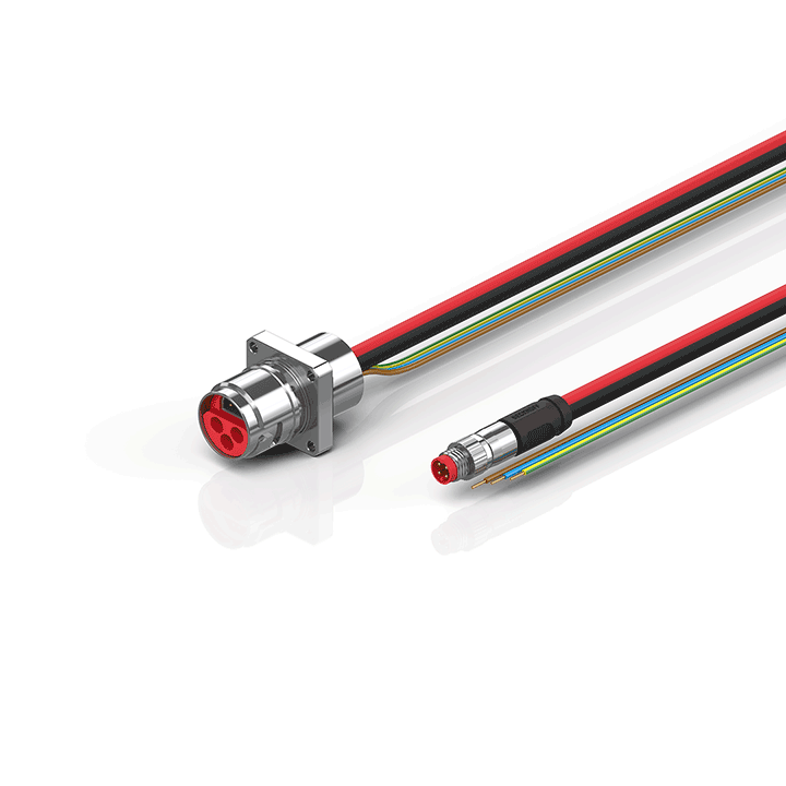 Beckhoff ZK7910-AH00-0xxx B17, ENP cable, PUR, 3 G 25 mm² + (1 x 4 x AWG22), drag chain suitable, key 3 (user-defined voltage) Turkey