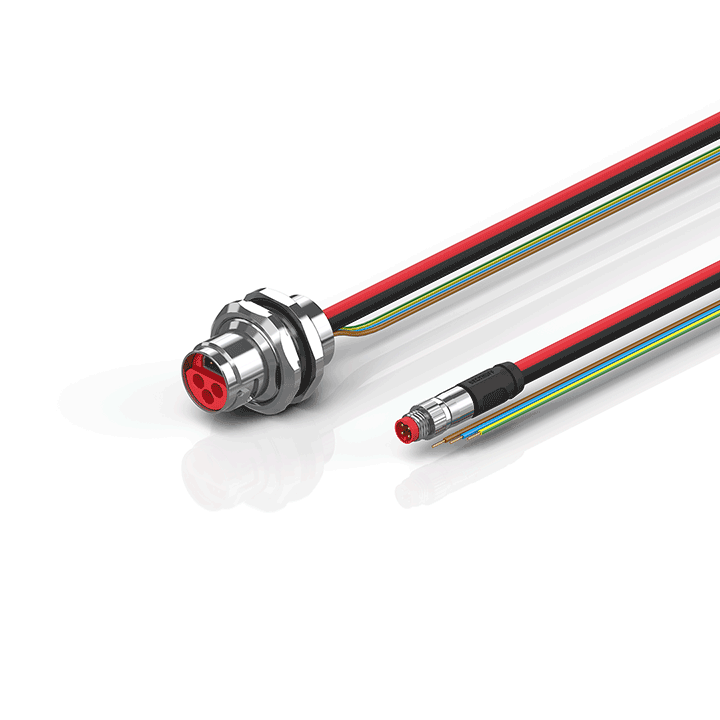 Beckhoff ZK7910-AJ00-0xxx B17, ENP cable, PUR, 3 G 25 mm² + (1 x 4 x AWG22), drag chain suitable, key 3 (user-defined voltage) Turkey