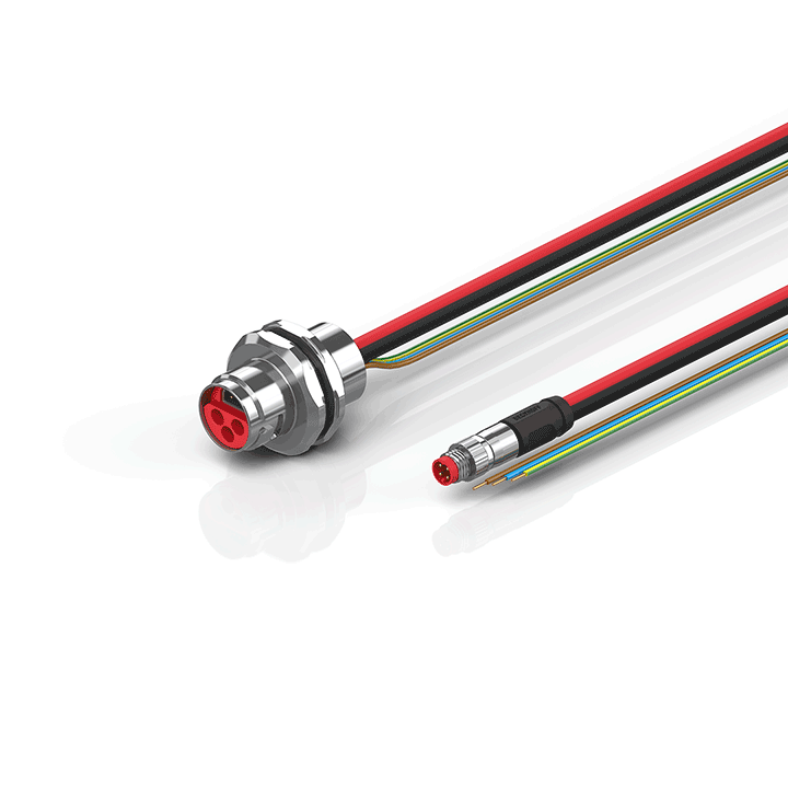 Beckhoff ZK7910-AL00-0xxx B17, ENP cable, PUR, 3 G 25 mm² + (1 x 4 x AWG22), drag chain suitable, key 3 (user-defined voltage) Turkey