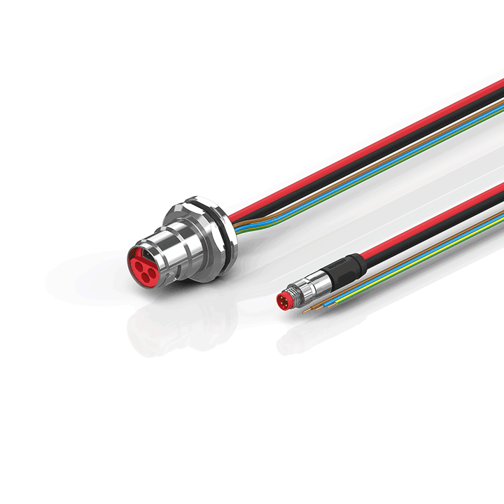Beckhoff ZK7910-BP00-0xxx B17, ENP cable, PUR, 3 G 25 mm² + (1 x 4 x AWG22), drag chain suitable, key 3 (user-defined voltage) Turkey