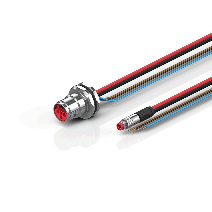 Beckhoff ZK7624-BV00-0xxx B17, ECP cable, PUR, 4 x 15 mm² + (1 x 4 x AWG22), drag chain suitable, key 2 (user-defined voltage) Turkey
