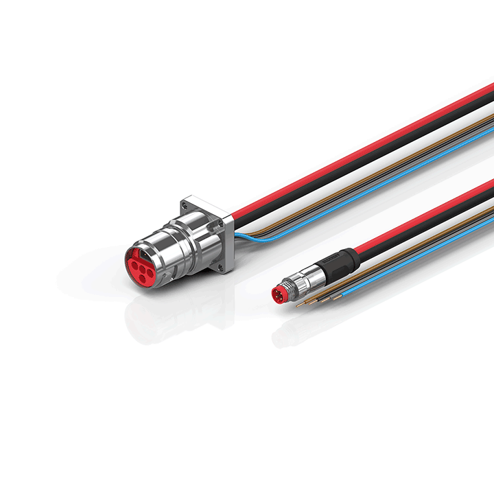 Beckhoff ZK7624-BR00-0xxx B17, ECP cable, PUR, 4 x 15 mm² + (1 x 4 x AWG22), drag chain suitable, key 2 (user-defined voltage) Turkey