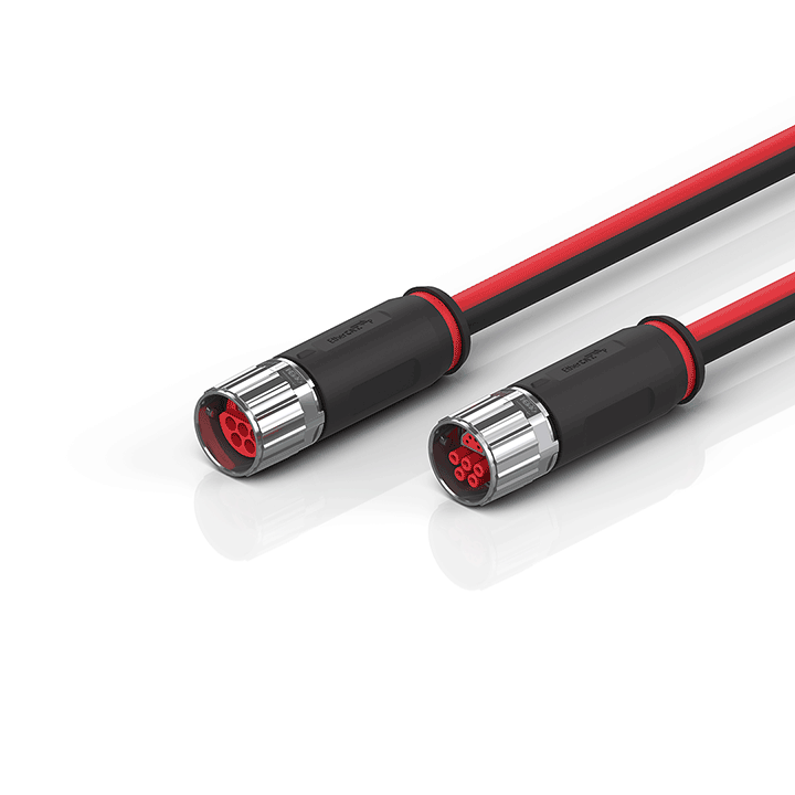 Beckhoff ZK7608-3031-0xxx B17, ECP cable, PUR, 5 G 15 mm² + (1 x 4 x AWG22), drag chain suitable, key 2 (400 V AC) Turkey