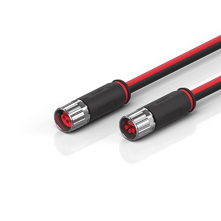 Beckhoff ZK7206-1819-0xxx B17, ECP cable, PUR, 3 G 15 mm² + (1 x 4 x AWG22), drag chain suitable, key 1 (24 V DC) Turkey