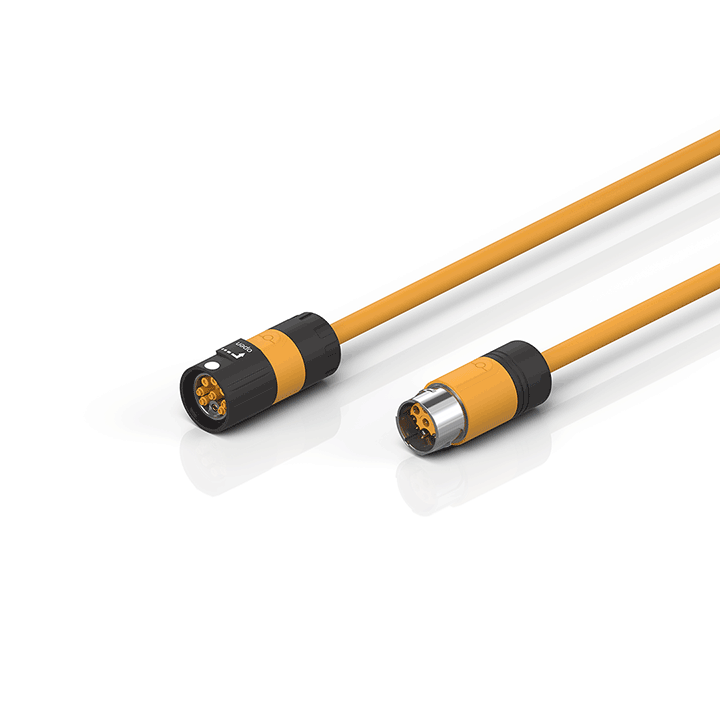Beckhoff ZK4701-0401-2xxx Motor extension cable 075 mm² with itec® plug for motors with OCT, fixed installation Turkey