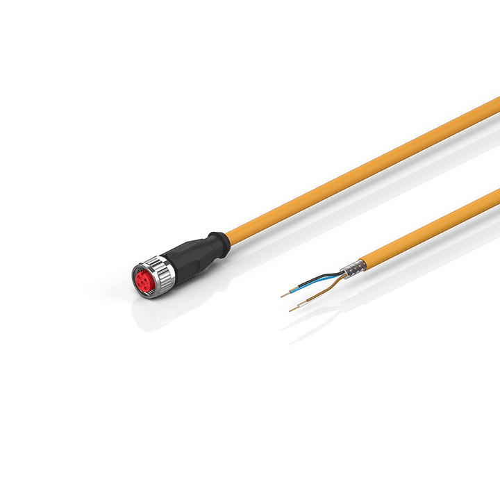 Beckhoff ZK4000-6700-2xxx Motor connection cable 05 mm² with M12 plug, drag-chain suitable Turkey