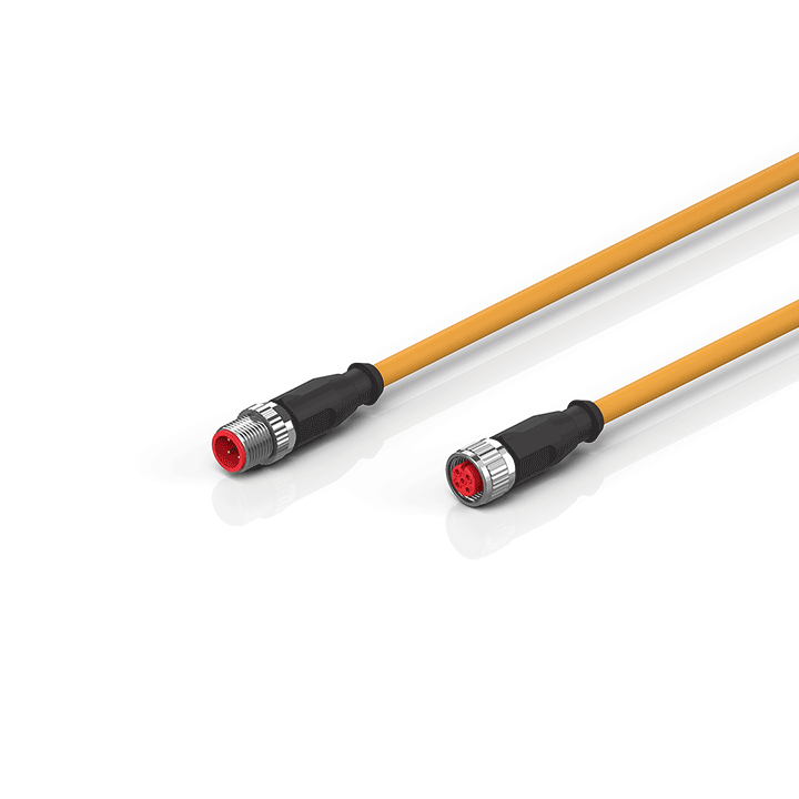 Beckhoff ZK4000-6768-0xxx Motor connection cable 05 mm² with M12 plug, drag-chain suitable Turkey